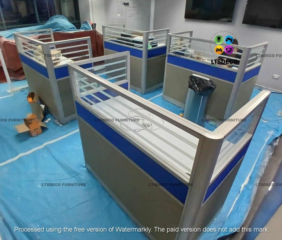 WORKSTATION TABLE MODULAR FG OFFICE PARTITION FURNITURES (Category: Office Furniture & Fixtures) located in Taguig. Submitted by emmandalyn (Listing ID 1471014649, Image 2). Description: 👉Are you looking for WORKSTATION, MODULAR CUBICLES OFFICE PARTITION, and OFFICE FURNITURE SUPPLIER? LTSDECO Furniture, is direct supplier, manufacturer, and trusted provider of high quality, affordable and durable modular office divider partition, home and offic