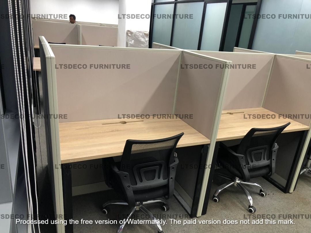 workstation tables customized office partition furnitures (Category: Office Furniture & Fixtures) located in Caloocan City. Submitted by cheska.ltsdeco (Listing ID 1470932622, Image 1). Description: 👉Are you looking for WORKSTATION, MODULAR CUBICLES OFFICE PARTITION, and OFFICE FURNITURE SUPPLIER? LTSDECO Furniture, is direct supplier, manufacturer, and trusted provider of high quality, affordable and durable modular office divider partition, ho