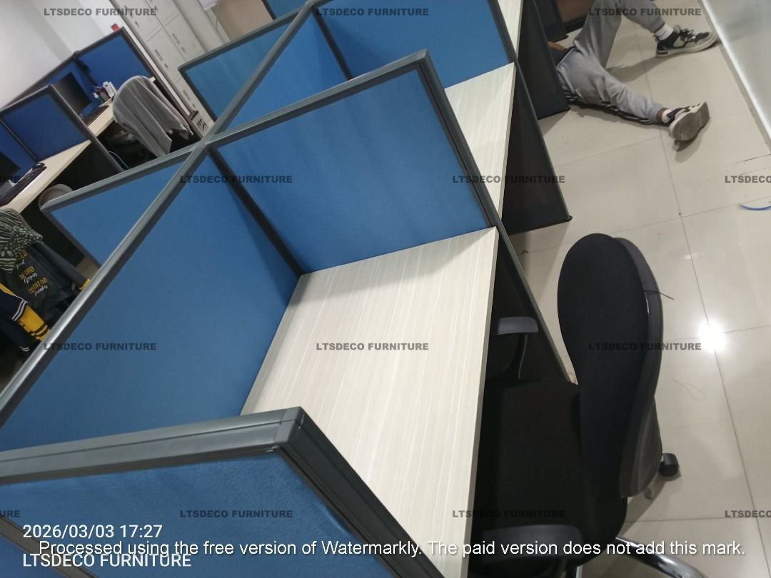 workstation tables customized office partition furnitures (Category: Office Furniture & Fixtures) located in Caloocan City. Submitted by cheska.ltsdeco (Listing ID 1470934917, Image 1). Description: 👉Are you looking for WORKSTATION, MODULAR CUBICLES OFFICE PARTITION, and OFFICE FURNITURE SUPPLIER? LTSDECO Furniture, is direct supplier, manufacturer, and trusted provider of high quality, affordable and durable modular office divider partition, ho