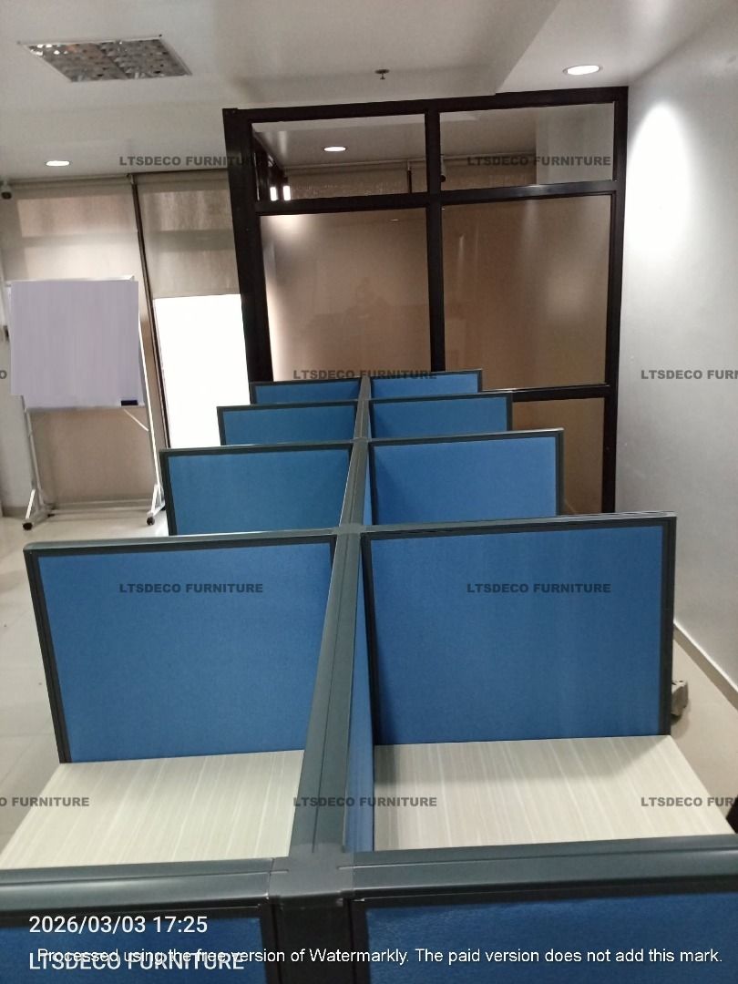 workstation tables customized office partition furnitures (Category: Office Furniture & Fixtures) located in Caloocan City. Submitted by cheska.ltsdeco (Listing ID 1470934917, Image 2). Description: 👉Are you looking for WORKSTATION, MODULAR CUBICLES OFFICE PARTITION, and OFFICE FURNITURE SUPPLIER? LTSDECO Furniture, is direct supplier, manufacturer, and trusted provider of high quality, affordable and durable modular office divider partition, ho
