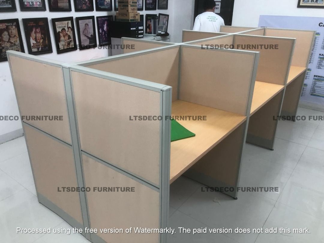 workstation tables customized office partition furniture (Category: Office Furniture & Fixtures) located in Caloocan City. Submitted by cheska.ltsdeco (Listing ID 1470935138, Image 1). Description: 👉Are you looking for WORKSTATION, MODULAR CUBICLES OFFICE PARTITION, and OFFICE FURNITURE SUPPLIER? LTSDECO Furniture, is direct supplier, manufacturer, and trusted provider of high quality, affordable and durable modular office divider partition, hom