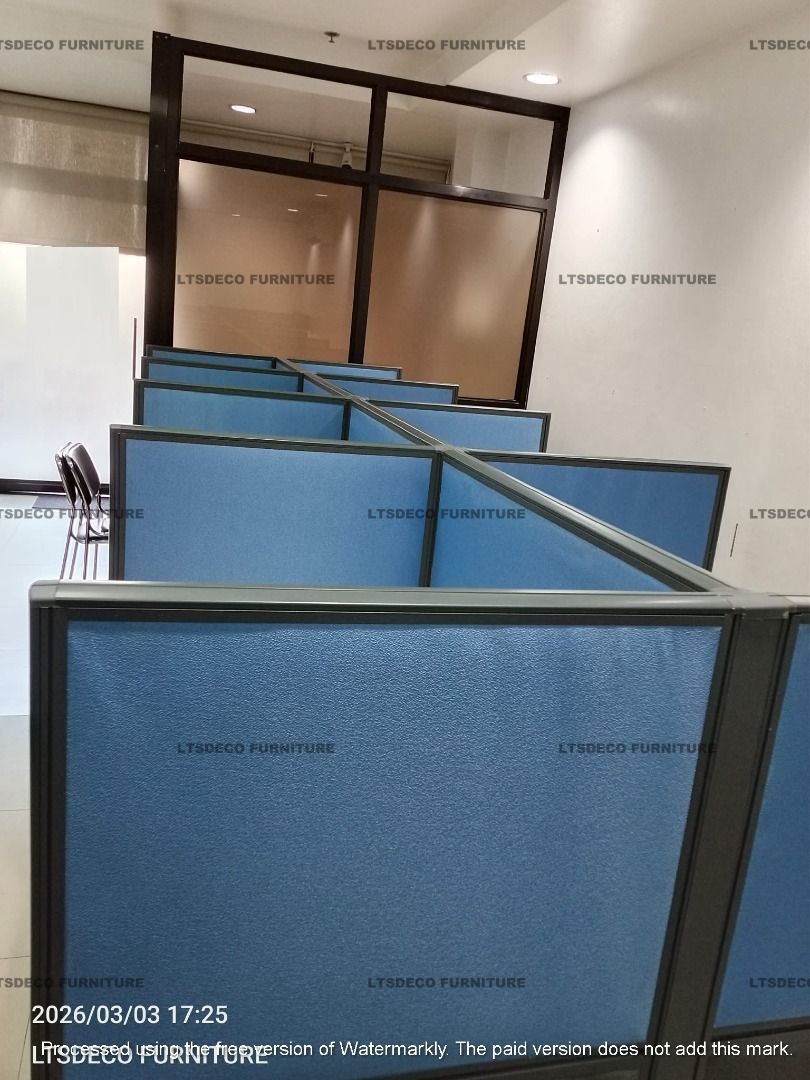 workstation tables modular customized office partition furnitures (Category: Office Furniture & Fixtures) located in Caloocan City. Submitted by cheska.ltsdeco (Listing ID 1470941359, Image 2). Description: 👉Are you looking for WORKSTATION, MODULAR CUBICLES OFFICE PARTITION, and OFFICE FURNITURE SUPPLIER? LTSDECO Furniture, is direct supplier, manufacturer, and trusted provider of high quality, affordable and durable modular office divider parti