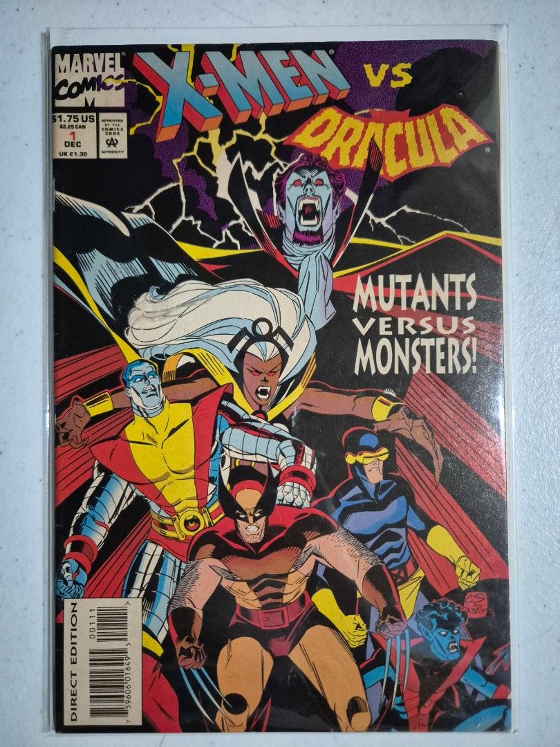 X-men vs. Dracula #1 (Category: Vintage Collectibles) located in Muntinlupa City. Submitted by royalstar-4914 (Listing ID 1471063331, Image 1). Description: X-men vs. Dracula #1 - Chris Claremont story - Bill Sienkiewicz and Bob Wiacek art Comics is in Very Fine condition since it's from my personal collection. VERY RARE & highly collectible!! Kept inside my glass cabinet since Day 1 in a pet and smoke free environment. Price is negotiable..