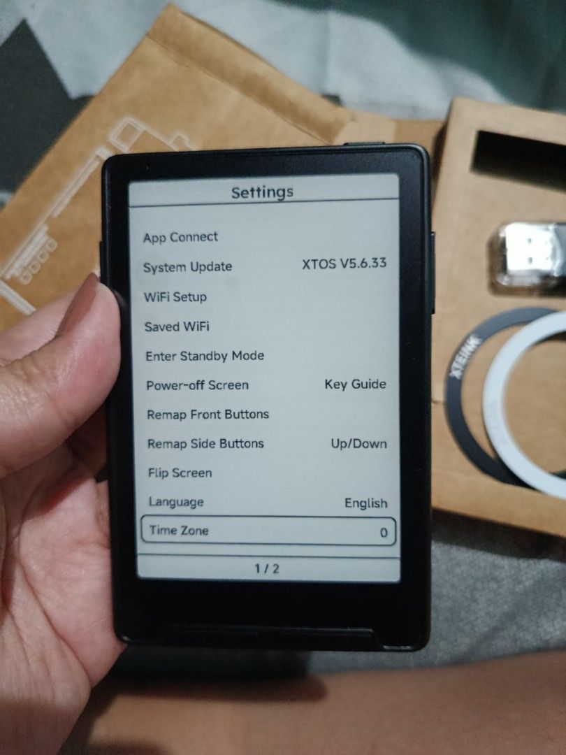 Xteink x3 (Category: E-Readers) located in Cagayan de Oro. Submitted by marycharn (Listing ID 1471042531, Image 2). Description: I just bought this, selling for P3k only..