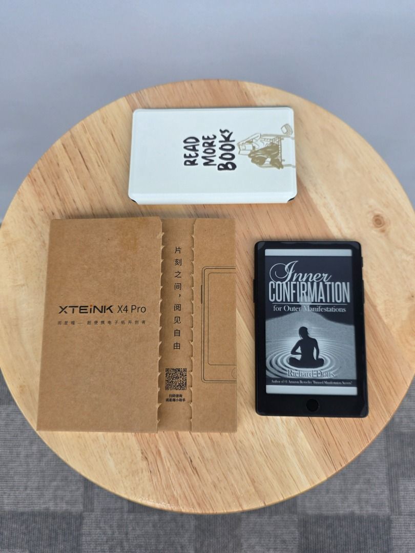 Xteink X4 Pro Black E-reader Crosspoint Ready (Category: E-Readers) located in Bulacan. Submitted by limitless.melai (Listing ID 1471010602, Image 2). Description: Chinese version Installed crosspoint firmware may screen protector flip case included may books ng nakasave sa sd card.