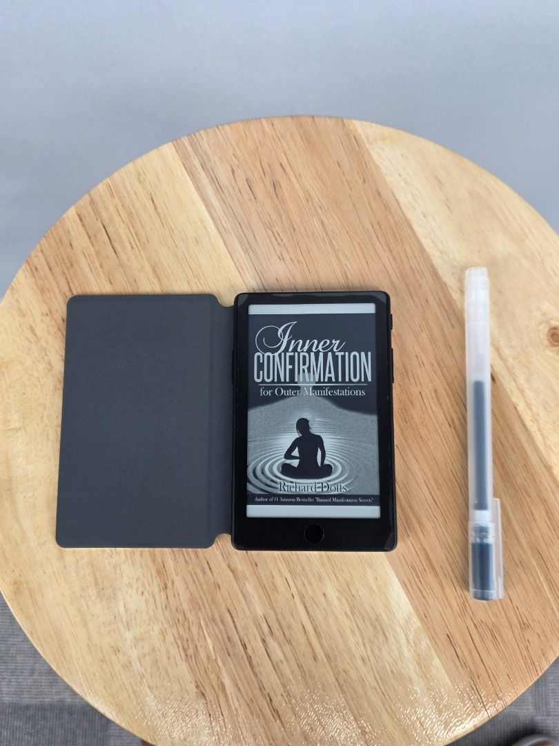 Xteink X4 Pro Black E-reader Crosspoint Ready (Category: E-Readers) located in Bulacan. Submitted by limitless.melai (Listing ID 1471010602, Image 3). Description: Chinese version Installed crosspoint firmware may screen protector flip case included may books ng nakasave sa sd card.