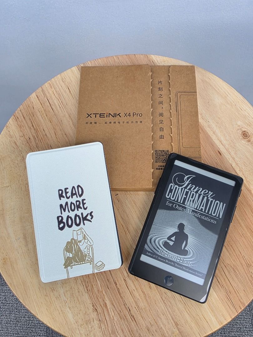 Xteink X4 Pro Black E-reader Crosspoint Ready (Category: E-Readers) located in Bulacan. Submitted by limitless.melai (Listing ID 1471010602, Image 1). Description: Chinese version Installed crosspoint firmware may screen protector flip case included may books ng nakasave sa sd card.