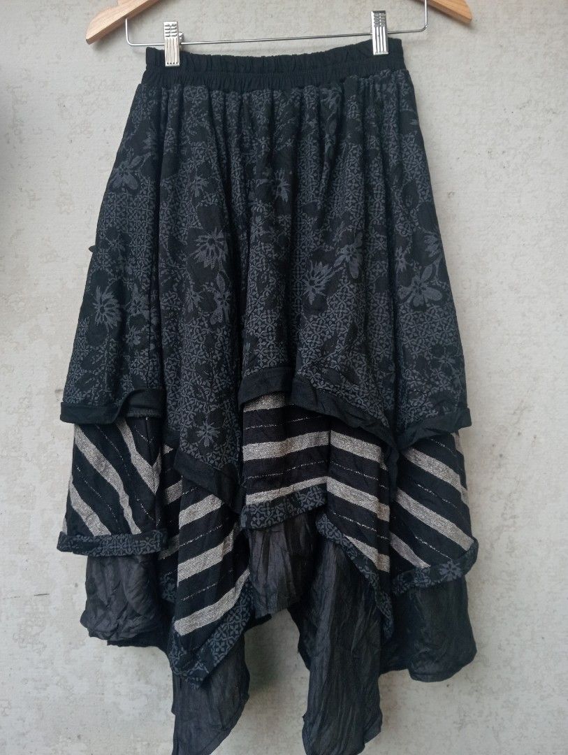y2k black skirt (Category: Skirts) located in Manila. Submitted by kevin_thrift1417 (Listing ID 1471016850, Image 2). Description: Goodcondition Free size.