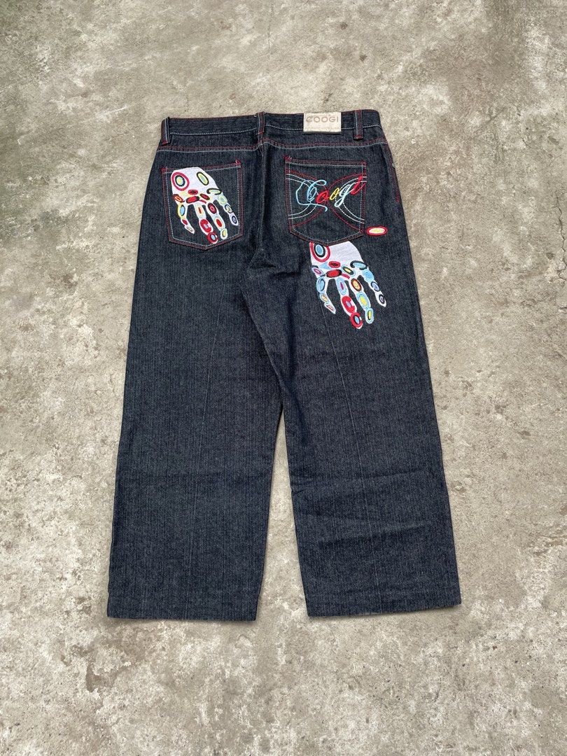 Y2k Coogi Jeans 🤚 (Category: Jeans) located in Roxas City. Submitted by patch_archive (Listing ID 1471078465, Image 1). Description: Y2k Coogi Jeans 🤚 📏 ACTUAL DIMENSION USING INCHES 👖 WAIST : 36 👖 LENGTH : 39 👖 THIGH : 14 👖 HEM : 10 👖 FLAWS : ALTERED 🏷️ PRICE : 4K PHP + SF * MESSAGE ME IF YOU HAVE ANY OTHER QUESTION ABOUT SIZING . 🚚 Local shipping fee ( 70-85 Php) ✈️ International Shipping fee cost “DM” 💳 Mode of payment ( Gcash, PayP