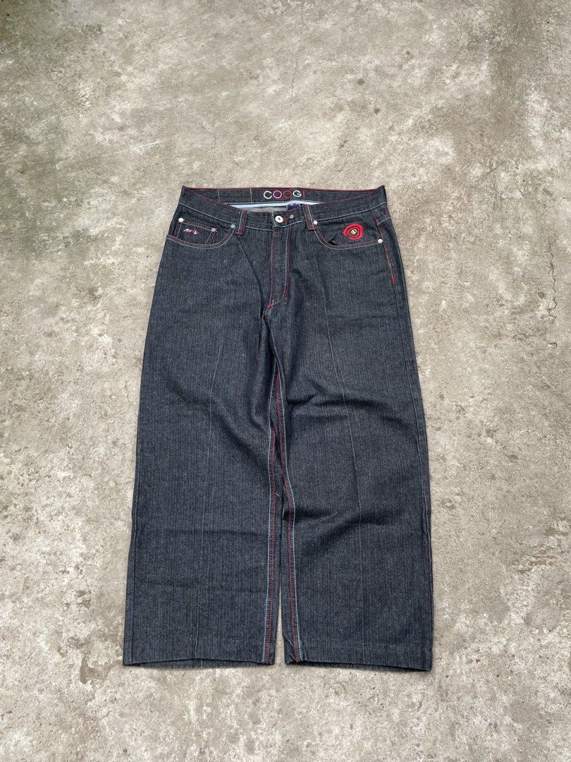 Y2k Coogi Jeans 🤚 (Category: Jeans) located in Roxas City. Submitted by patch_archive (Listing ID 1471078465, Image 2). Description: Y2k Coogi Jeans 🤚 📏 ACTUAL DIMENSION USING INCHES 👖 WAIST : 36 👖 LENGTH : 39 👖 THIGH : 14 👖 HEM : 10 👖 FLAWS : ALTERED 🏷️ PRICE : 4K PHP + SF * MESSAGE ME IF YOU HAVE ANY OTHER QUESTION ABOUT SIZING . 🚚 Local shipping fee ( 70-85 Php) ✈️ International Shipping fee cost “DM” 💳 Mode of payment ( Gcash, PayP