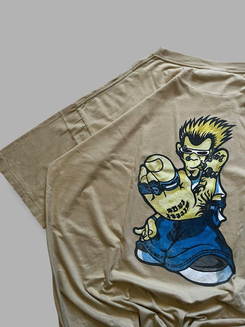 Y2K mr.big Skate Tee (Category: Activewear) located in Cebu City. Submitted by dip.thrift (Listing ID 1471054222, Image 3). Description: Y2K Mr.Big Skate Tee ▫️Complete Tags ▫️XXL (30x33) ▫️Issue: Hairline Crackprints ▫️Color Rate: 9/10 ▫️Condition: 9/10.
