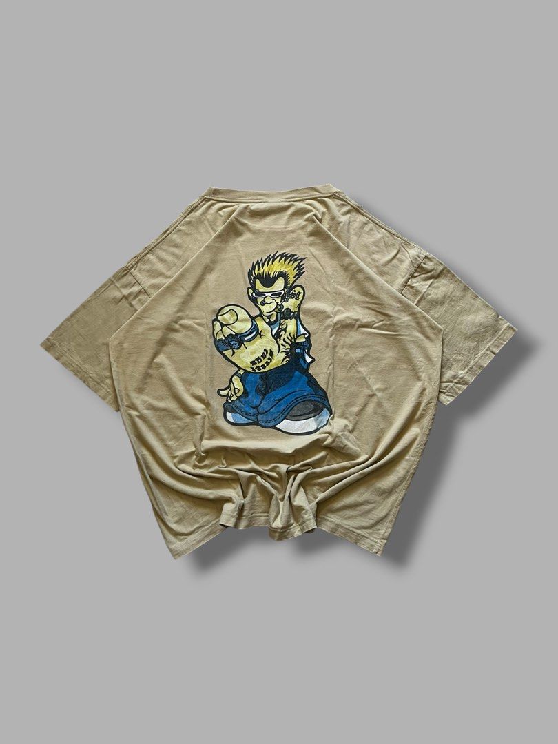 Y2K mr.big Skate Tee (Category: Activewear) located in Cebu City. Submitted by dip.thrift (Listing ID 1471054222, Image 1). Description: Y2K Mr.Big Skate Tee ▫️Complete Tags ▫️XXL (30x33) ▫️Issue: Hairline Crackprints ▫️Color Rate: 9/10 ▫️Condition: 9/10.