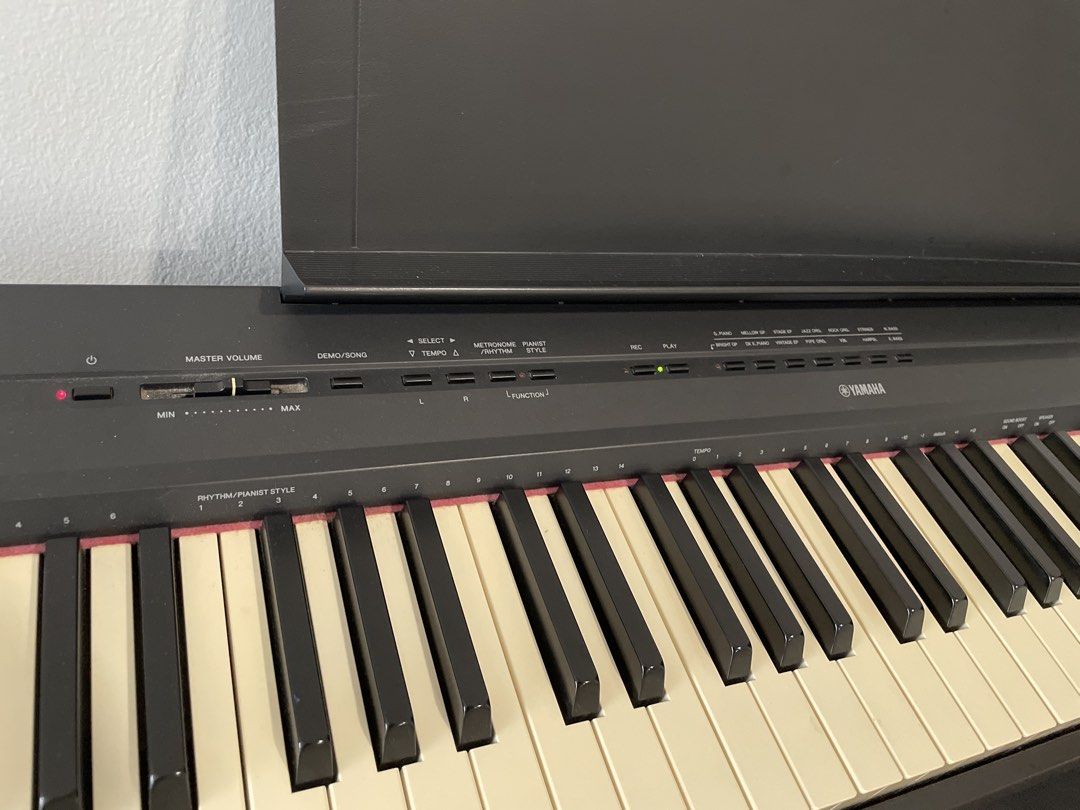 Yamaha P-115 Digital Piano with Stand and Bench, Hobbies & Lifestyle ...