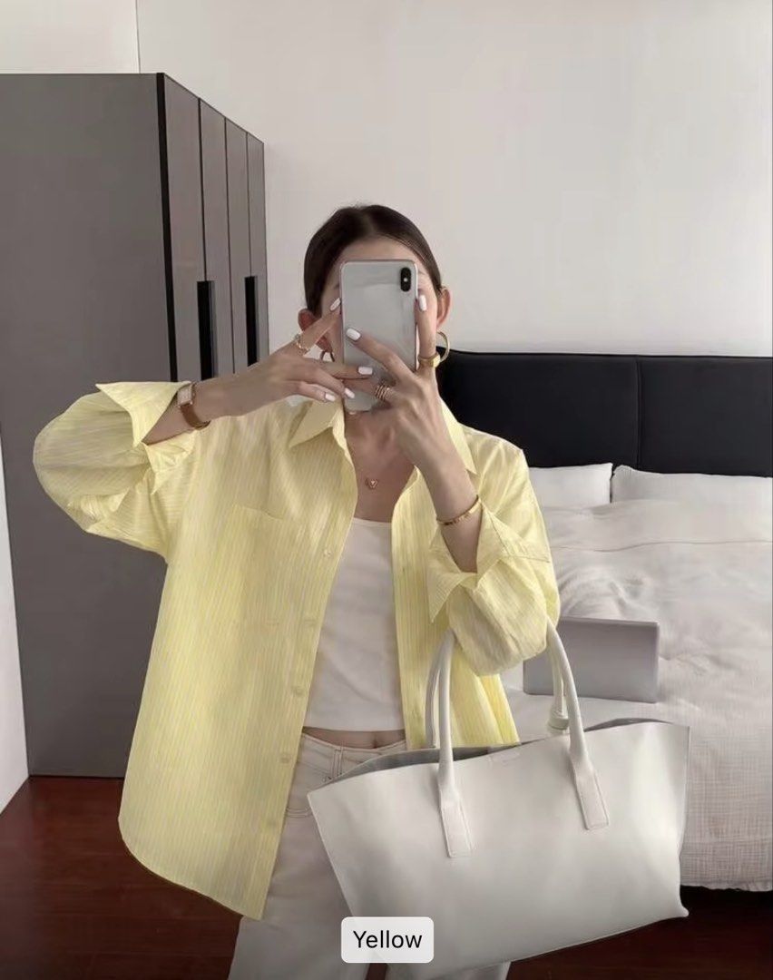Yellow Striped Longsleeve Top (Category: Longsleeves) located in Manila. Submitted by juliaxgamboa (Listing ID 1471009491, Image 2). Description: .