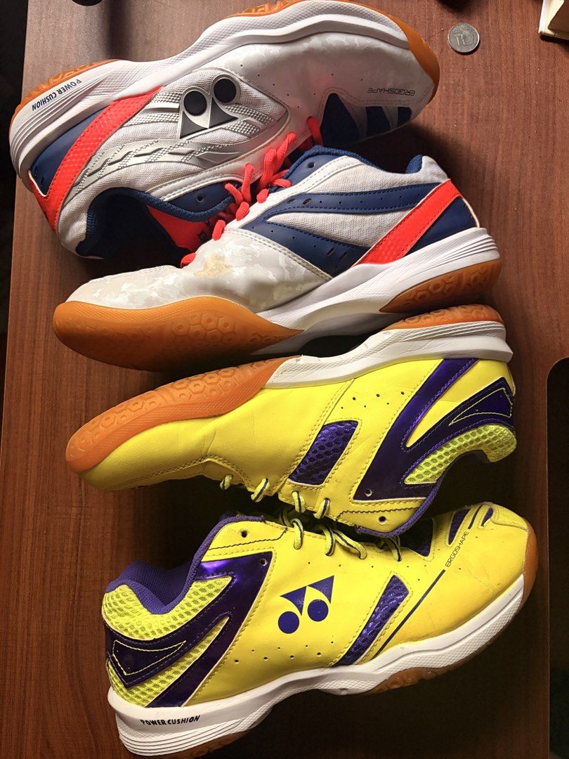 yonex badminton shoes (Category: Racket and Ball Sports) located in Quezon City. Submitted by plukreynei66769 (Listing ID 1470939458, Image 1). Description: Yonex Badminton Shoes ALL IN - 2,200 Size UK : 8 CM: 26 EURO: 41-42.