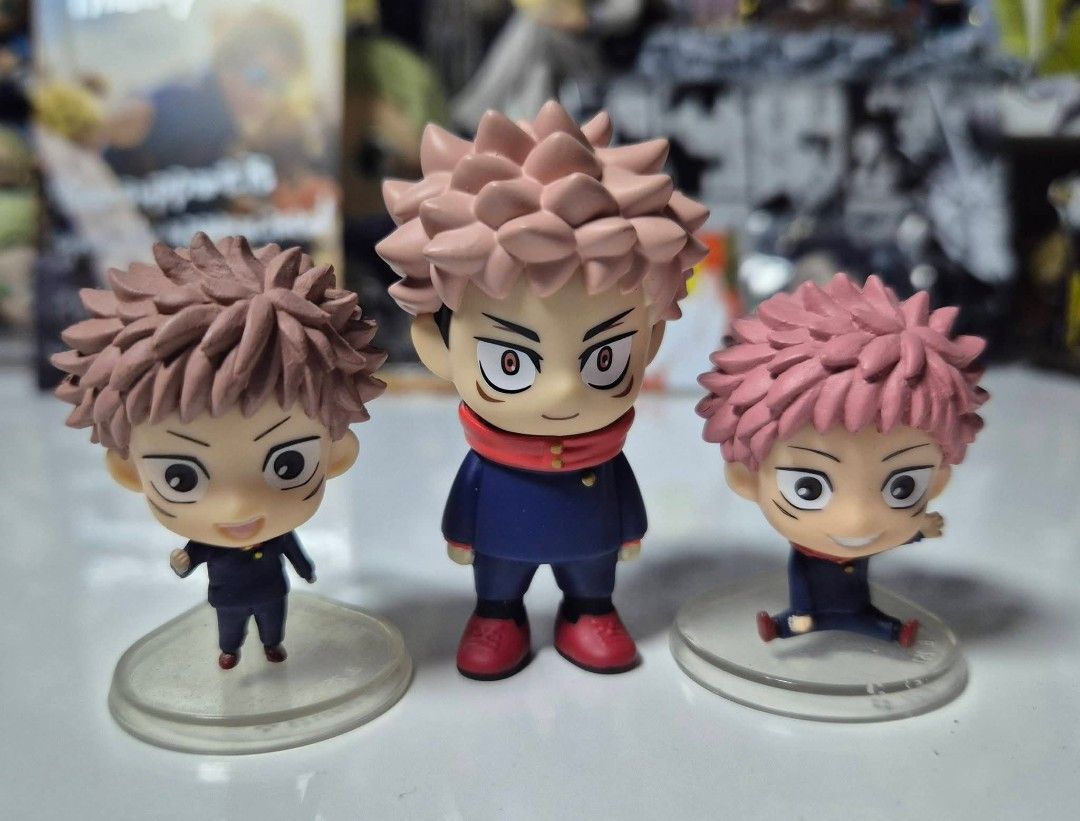 Yuji Itadori minifigs (Category: Figurines & Statues) located in Quezon City. Submitted by ulan_g (Listing ID 1470993015, Image 1). Description: 100 each or 250 for set Loc: Quezon City Payment: Gcash Delivery via: J&T, LBC, lalamove. Buyer shoulders shipping fee..