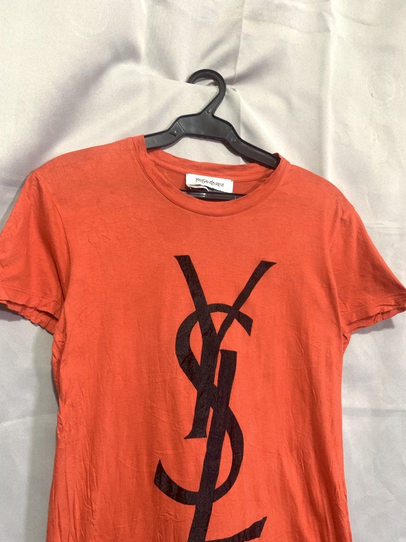 Yves Saint Laurent Shirt (Category: Activewear) located in Manila. Submitted by bibiies2.0xghettothrift (Listing ID 1470995002, Image 2). Description: Mine 850 Details W17 L25 Small to med loc. baclaran parañaque.