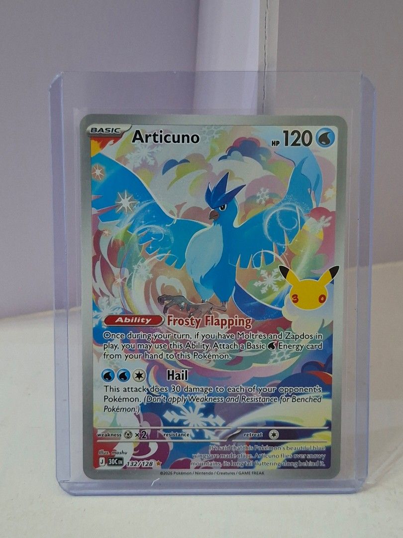 Zapdos, Moltres, Articuno Rare (Category: Raw Singles) located in Manila. Submitted by l0gersom (Listing ID 1471083249, Image 3). Description: FOR SALE❗️ 30th Celebration Payment Method: - Gcash - Maya - BPI Location: Meycauayan Bulacan.