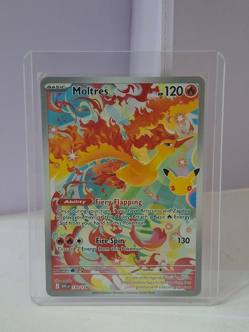 Zapdos, Moltres, Articuno Rare (Category: Raw Singles) located in Manila. Submitted by l0gersom (Listing ID 1471083249, Image 2). Description: FOR SALE❗️ 30th Celebration Payment Method: - Gcash - Maya - BPI Location: Meycauayan Bulacan.