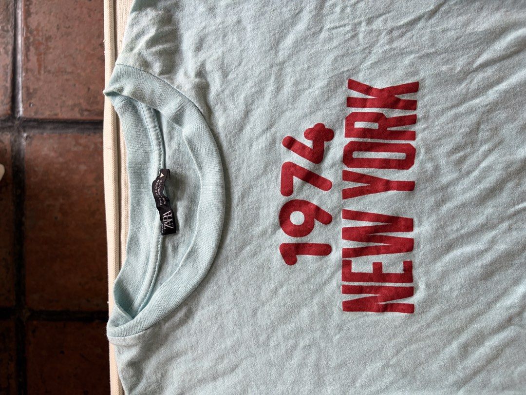 Zara Baby Tee (Category: Shirts) located in Manila. Submitted by juliaespiritu_ (Listing ID 1470961620, Image 2). Description: Zara New York Baby Tee .