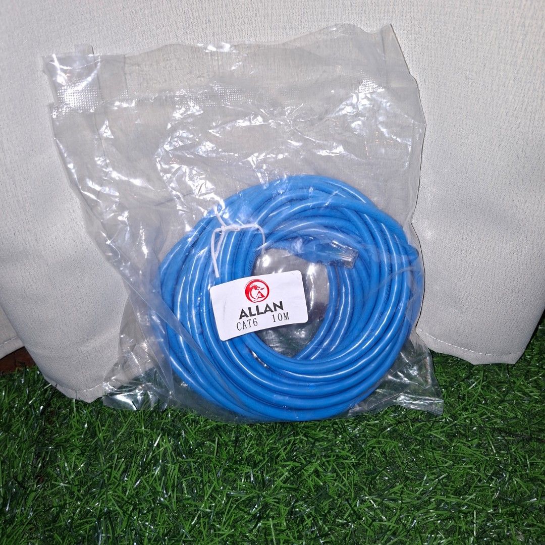 10m cat 6 ethernet lan cable (Category: Craft Supplies & Tools) located in Pasig City. Submitted by fasttech01 (Listing ID 1465582686, Image 1). Description: .
