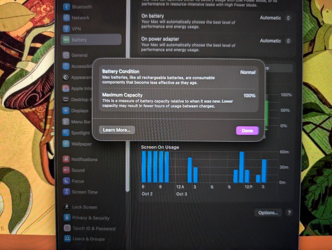 14 inch MacBook Pro M5 Pro - 24GB (Category: Laptops & Notebooks) located in Makati City. Submitted by aldavir (Listing ID 1465649168, Image 2). Description: Bought a few months ago. 15-core CPU, 16-core GPU, 24GB RAM, 1TB Storage Meetups around Makati.