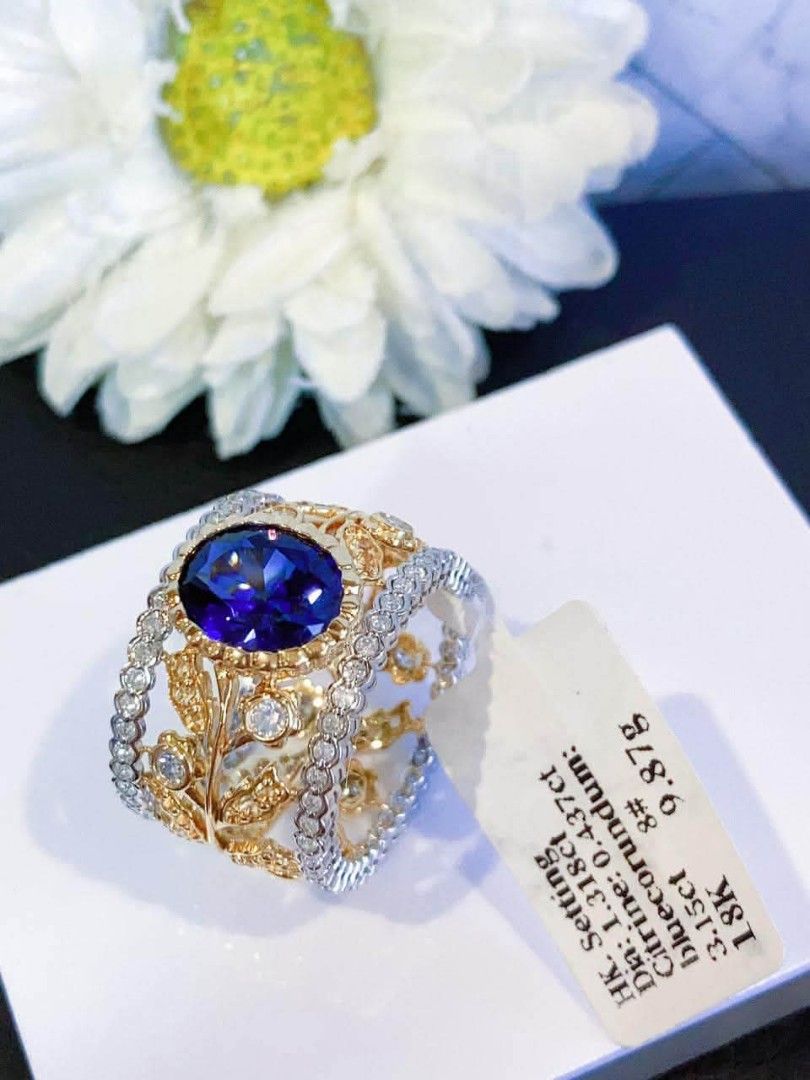 18k HongKong setting gold buccellati diamond ring (Category: Rings) located in Manila. Submitted by bhelgoldseller2ndaccount (Listing ID 1465616476, Image 3). Description: New!!✨New!!✨New!! 18k HongKong setting Gold 15,300/g 💯pawnable/naisasanla 💯with high appraisal rate 💯good investment 💯Direct supplier price 👉OPEN for resellers 🌺please take time to evaluate their actual sizes and grams 👉Best panggift for all occasions ✅ Sold per grams no
