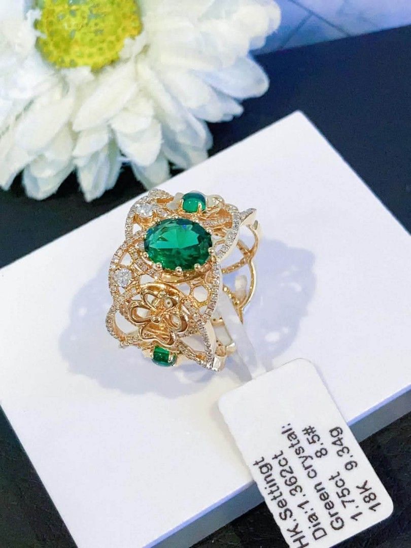 18k HongKong setting gold buccellati diamond ring (Category: Rings) located in Manila. Submitted by bhelgoldseller2ndaccount (Listing ID 1465617502, Image 3). Description: New!!✨New!!✨New!! 18k HongKong setting Gold 14,300/g 💯pawnable/naisasanla 💯with high appraisal rate 💯good investment 💯Direct supplier price 👉OPEN for resellers 🌺please take time to evaluate their actual sizes and grams 👉Best panggift for all occasions ✅ Sold per grams no