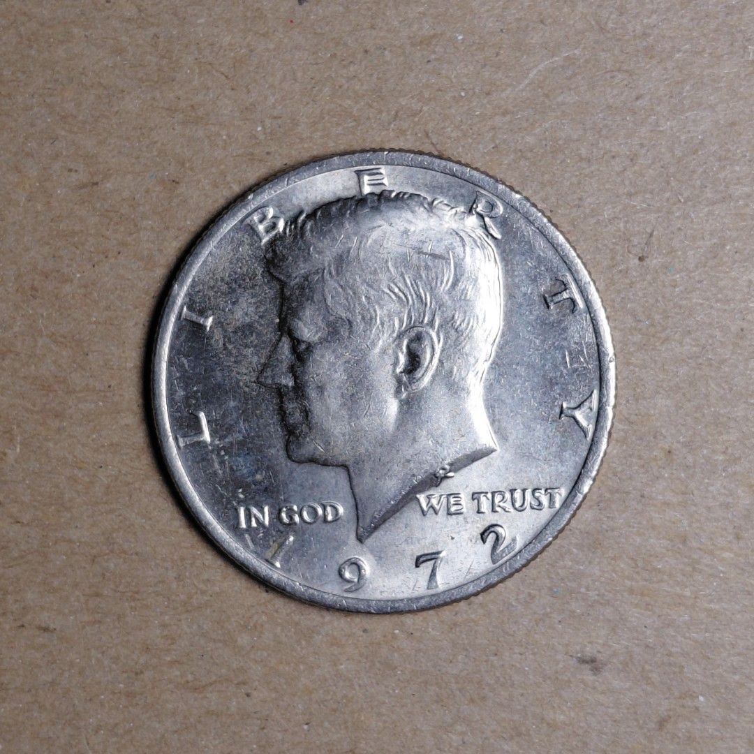 1972 US Half Dollar Coin (Category: Currency) located in Tagbilaran City. Submitted by bennycollectibles (Listing ID 1465745205, Image 1). Description: •Add an additional 150 for shipping.