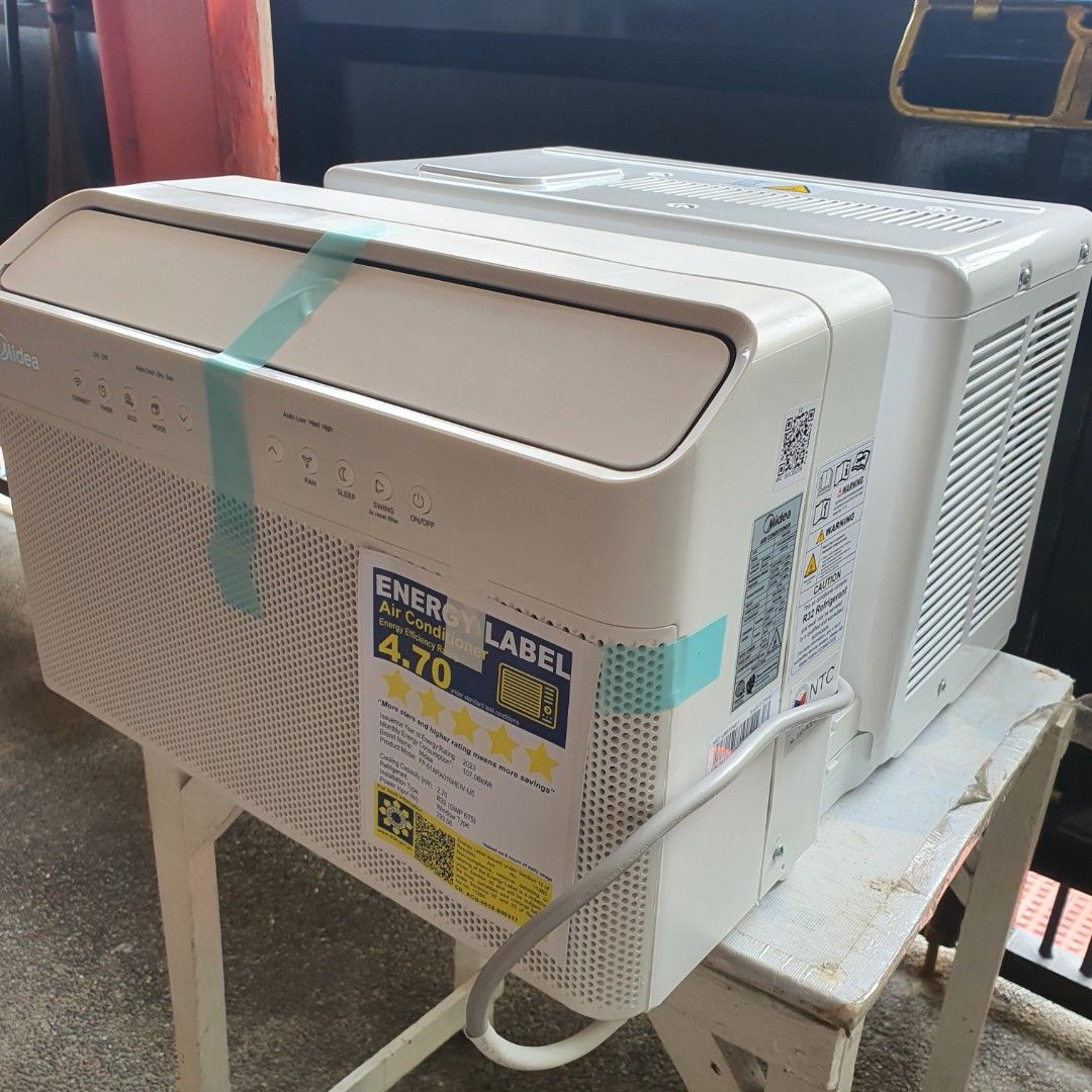 1hp inverter midea u shape inverter window type ac aircon (Category: Craft Supplies & Tools) located in Pasig City. Submitted by fasttech01 (Listing ID 1465580552, Image 3). Description: .