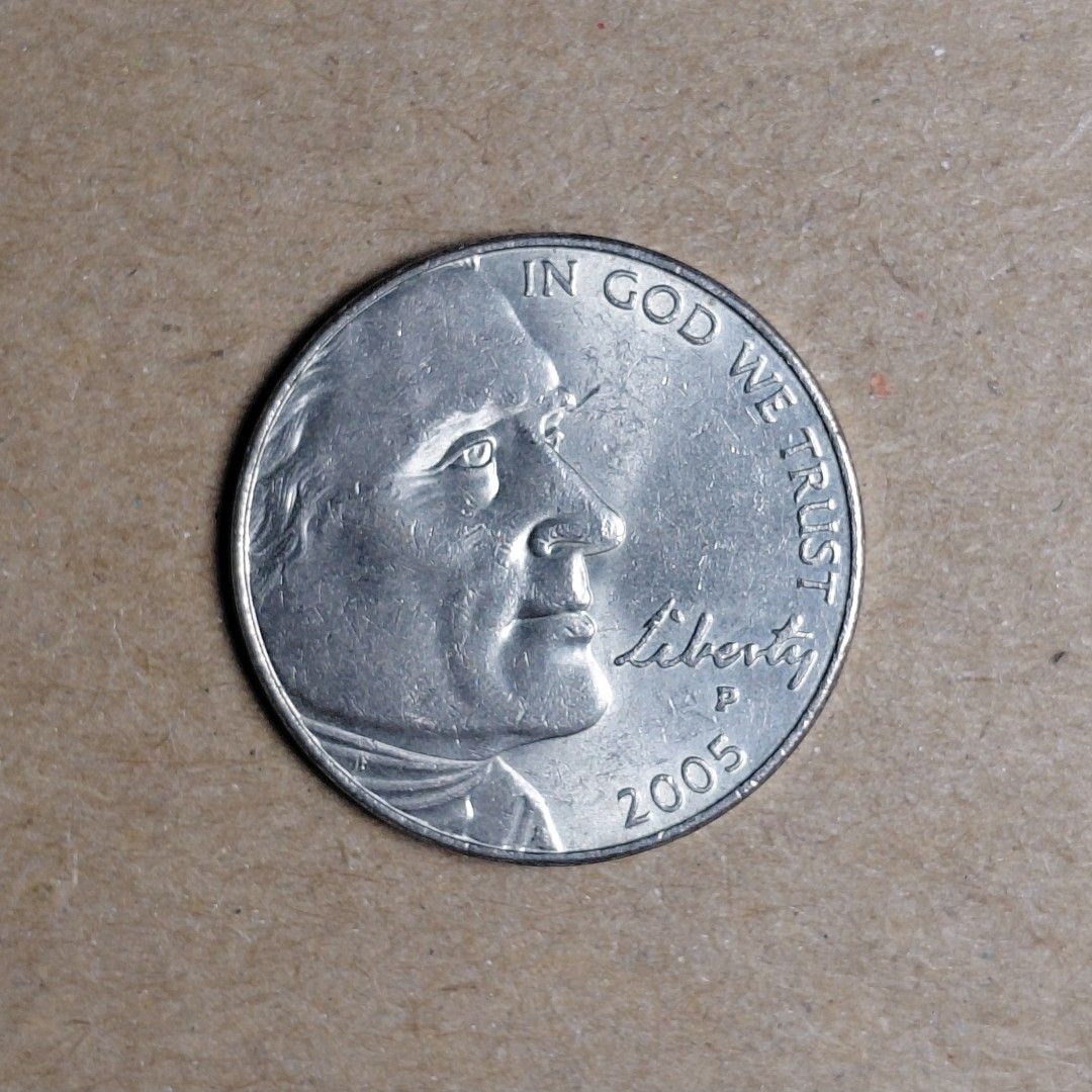 2005 US 5 Cent Nickel Coin (Ocean View) (Category: Currency) located in Tagbilaran City. Submitted by bennycollectibles (Listing ID 1465745271, Image 2). Description: •Add an additional 150 for shipping.