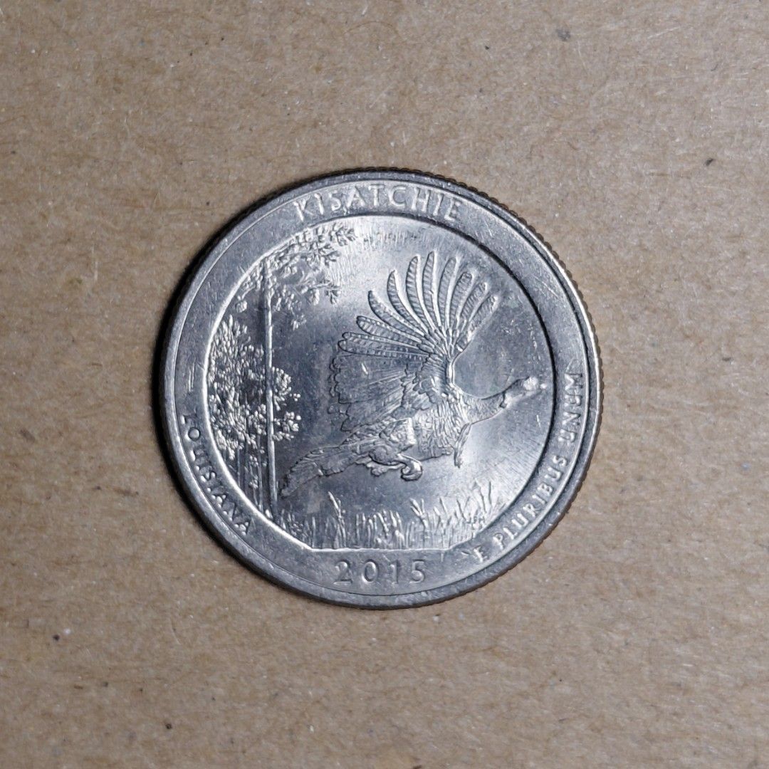2015 US Quarter Dollar Coin (Kisatchie) (Category: Currency) located in Tagbilaran City. Submitted by bennycollectibles (Listing ID 1465744640, Image 1). Description: •Add an additional 150 for shipping.