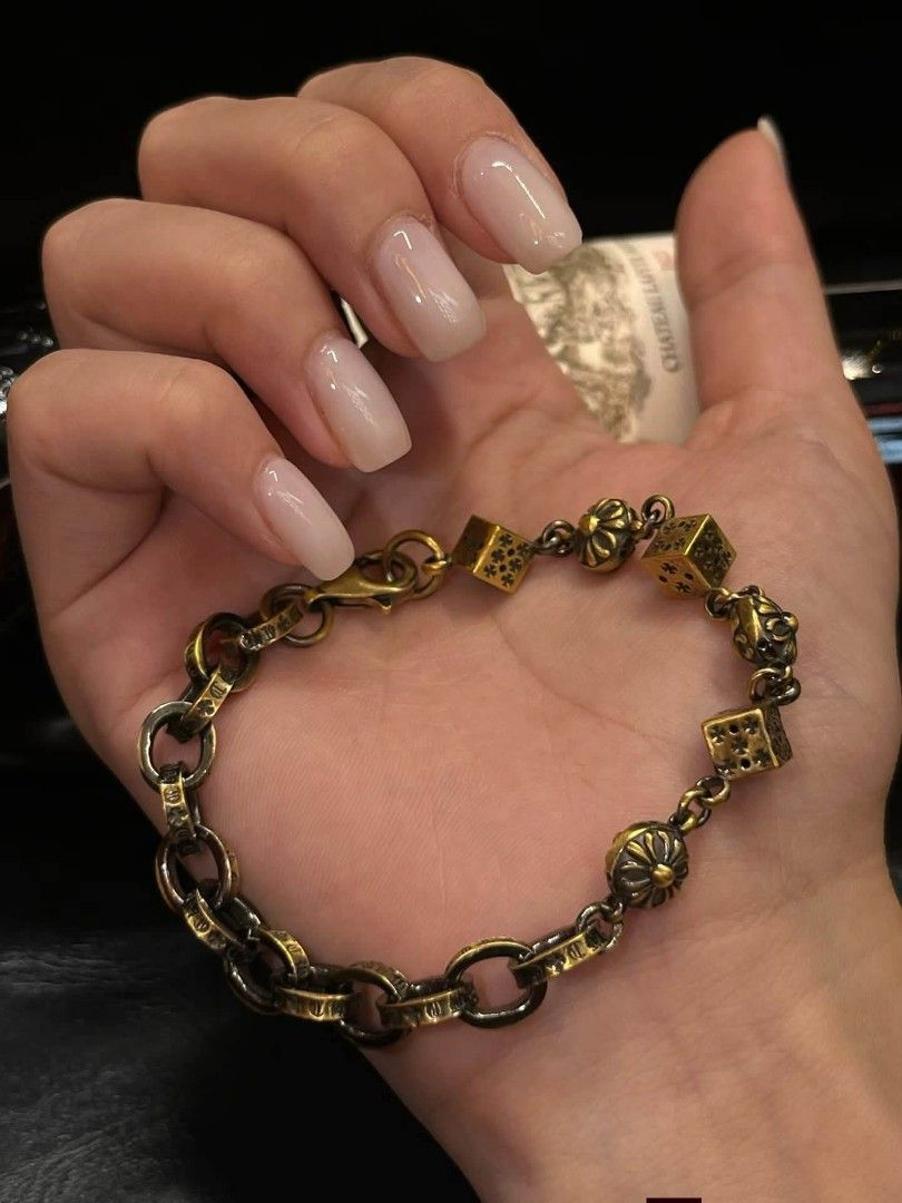 24karat Black Gold Chrome Hearts AB Chain (Category: Bracelets) located in Malolos. Submitted by keenhorse_ef38ab (Listing ID 1465609503, Image 1). Description: 7-10 days arrival 50% downpayment DM for price inquiries *PRICE MAY CHANGE WITHOUT PRIOR NOTICE *SOLD PER PIECE NOT PER GRAM APPROX 39 GRAMS NO MEETUP NO COD/COP Shipping via Lbc Only.