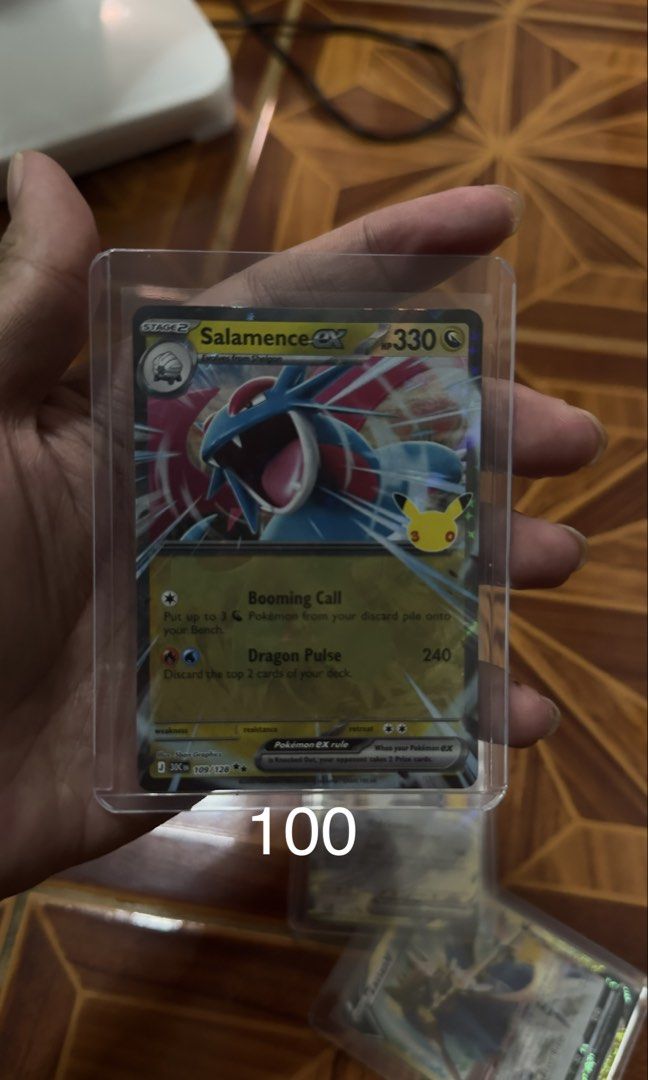 30th Celebration hits (Category: Raw Singles) located in Mandaluyong City. Submitted by geraldaguja123 (Listing ID 1462111330, Image 2). Description: SELLING 30th Celebration hits Jirachi ex SIR- 4,500 php Gholdengo IR- 120 php Greninja Ex promo - 80 php Jirachi Ex - 100 php Salamence ex - 100 php Mew ex- 300 php Pikachu ex- 90 php Sylveon ex promo- 60 php via lalamove.