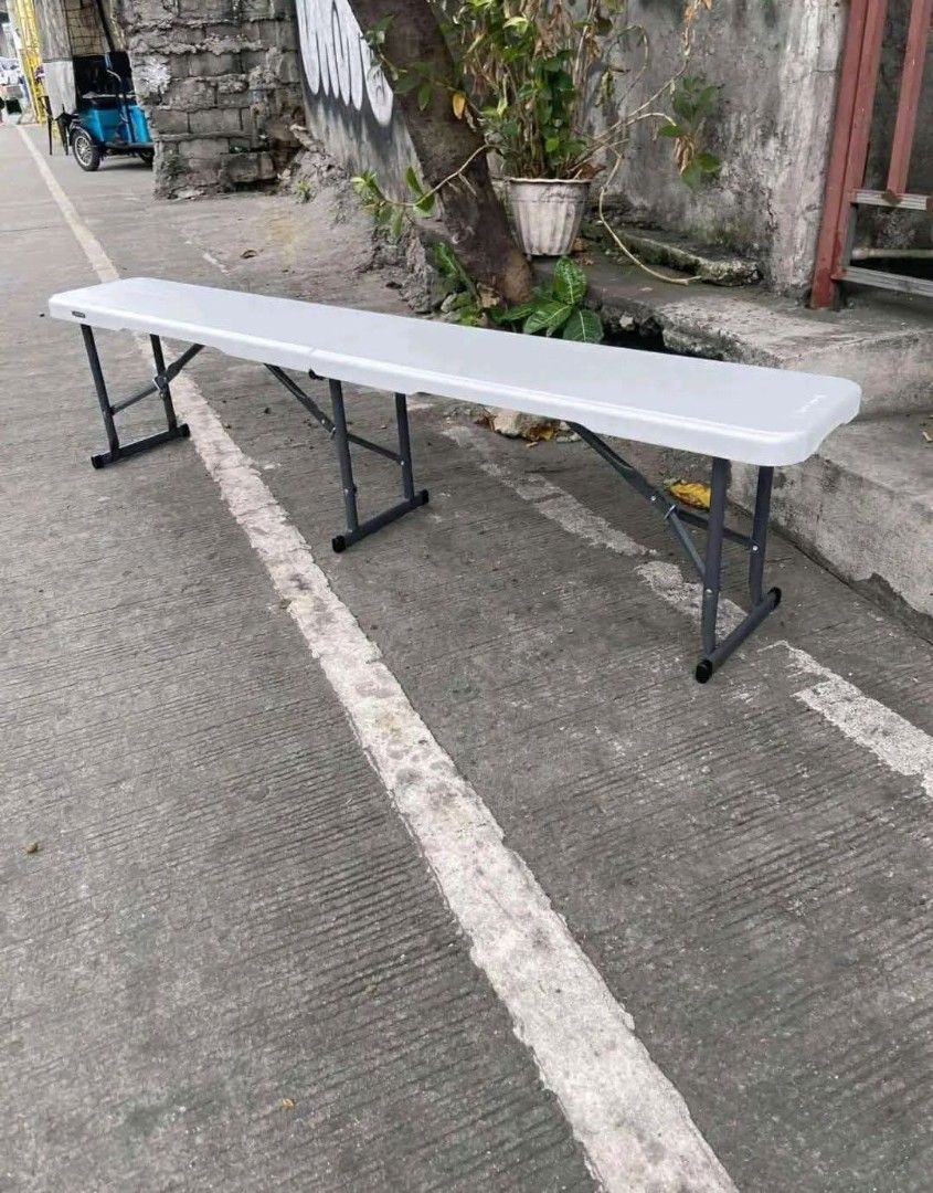 6ft Folding Bench Fold in Half Banquet Bench Heavy Duty (Category: Chairs) located in Manila. Submitted by onlineshoppersph (Listing ID 1465622821, Image 2). Description: Pick Up: 999 mall phase 2 Pwede CASH ON DELIVER via LALAMOVE (shoulder nyo FEE lalamove) Resellers are welcome PM for inquiries #fypシ #fypchallenge #fypviralシ #highlight #highlightseveryone #gamitsakusina #GAMITSABAHAY #DivisoriaItems.