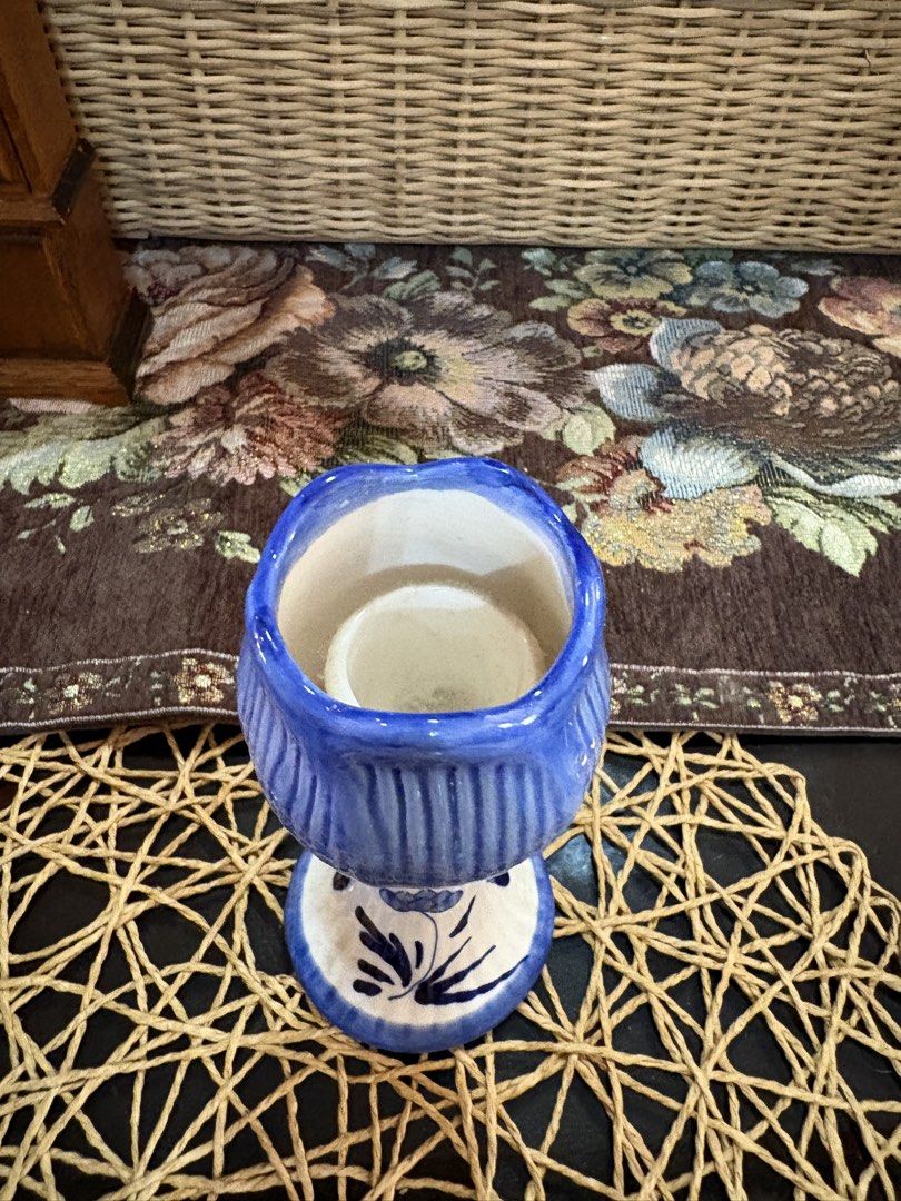 8” delf candle holder (Category: Other Home Decor) located in Dipolog. Submitted by playmatesfriend.ph (Listing ID 1465678580, Image 2). Description: .