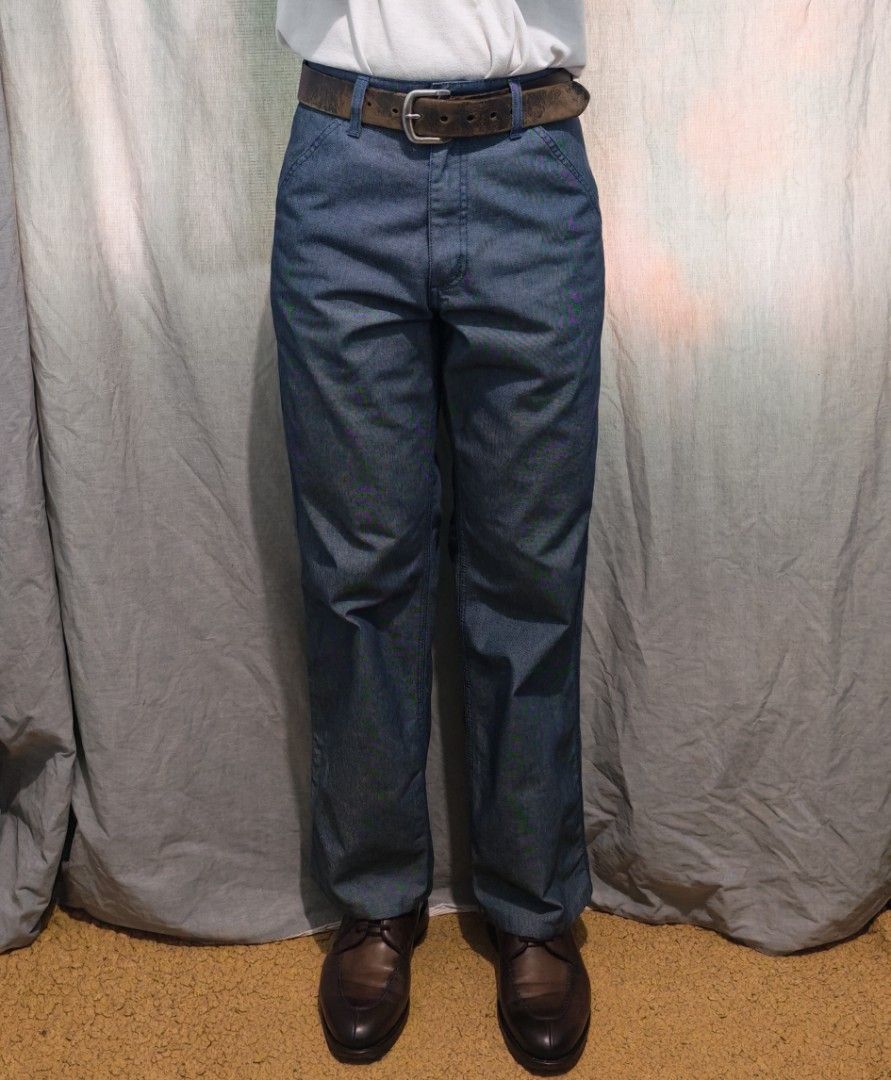90s carhartt work pants (Category: Jeans) located in Baguio. Submitted by used_clothing2600 (Listing ID 1465687724, Image 1). Description: 90s carhartt work pants size 28 verygood condition measurements waist 14 inches front rise 12.5 thigh 11.5 knee 10 length 40 inseam 29.5 leg opening 9 P 1,480.