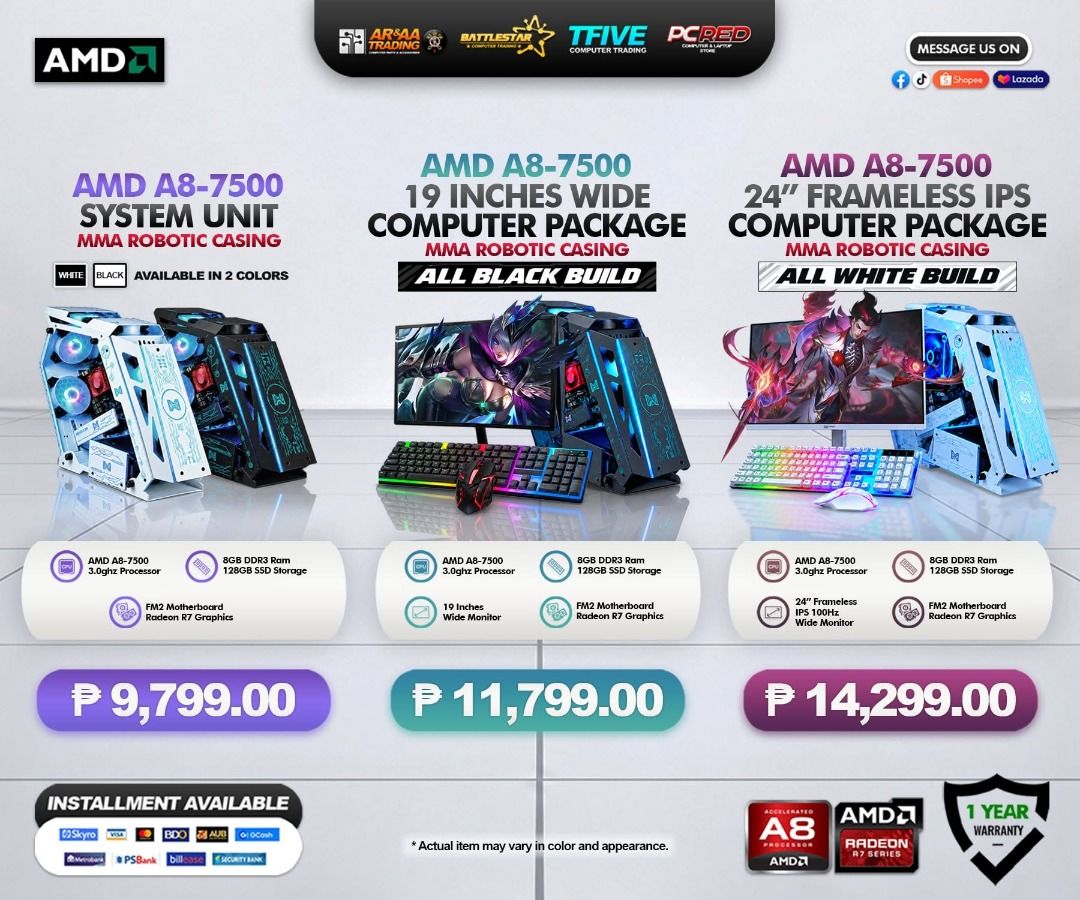 ✅ Affordable Gadgets, Computers, Printers & Pisonet Packages (Category: Desktops) located in Quezon City. Submitted by mariedesil12290 (Listing ID 1465615711, Image 2). Description: ✅ Affordable Gadgets, Computers, Printers & Pisonet Packages ✅ SKYRO 0% DOWNPAYMENT AVAILABLE ✅ Online Processing Available ✅ Pick-Up or Delivery Options + Shipping fee ✅ Affordable Gadgets, Computers, Printers & Pisonet Packages ⏰ Store Hours: 🕙 10:00 AM – 7:00 PM �
