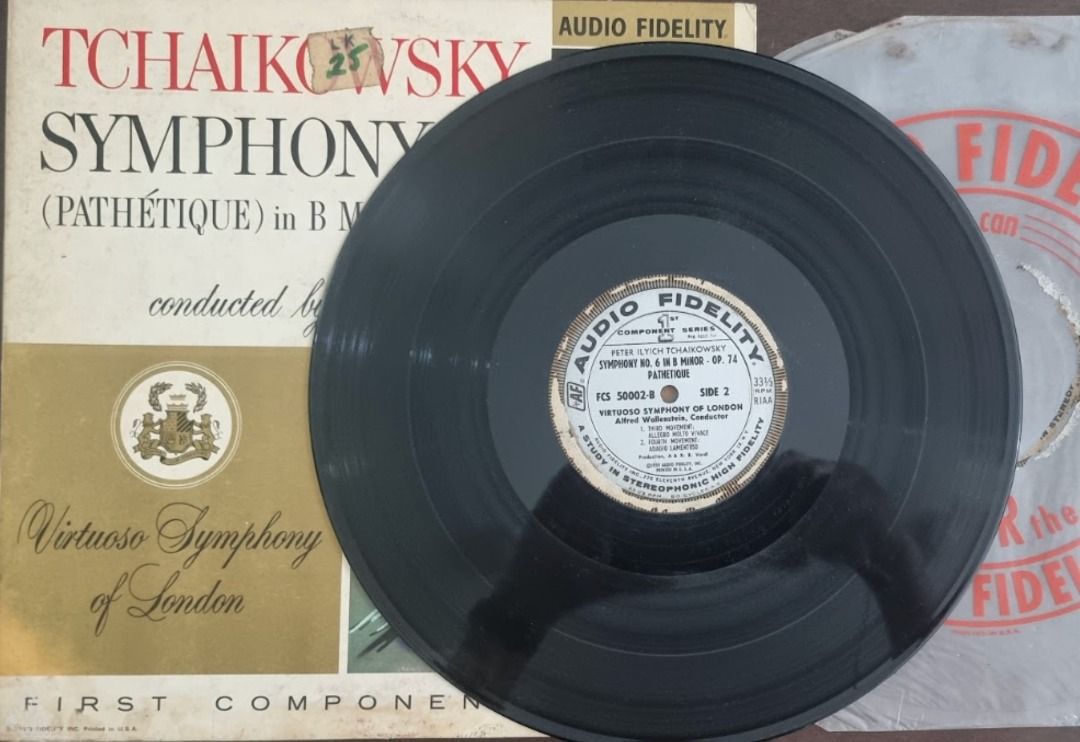 💿 Symphony No. 6 in B Minor, Op. 74 “Pathétique” (Category: Vinyls) located in Caloocan City. Submitted by sunny_shineee (Listing ID 1465582439, Image 3). Description: Composer: Pyotr Ilyich Tchaikovsky Year: 1893 A classic recording of Tchaikovsky’s Symphony No. 6, Pathétique, one of his best-known symphonies. 📌 For more available vintage vinyl records, check our complete collection of 88 records here: 🔗 https://claude.ai/artifact/6ypQgEnCYrX