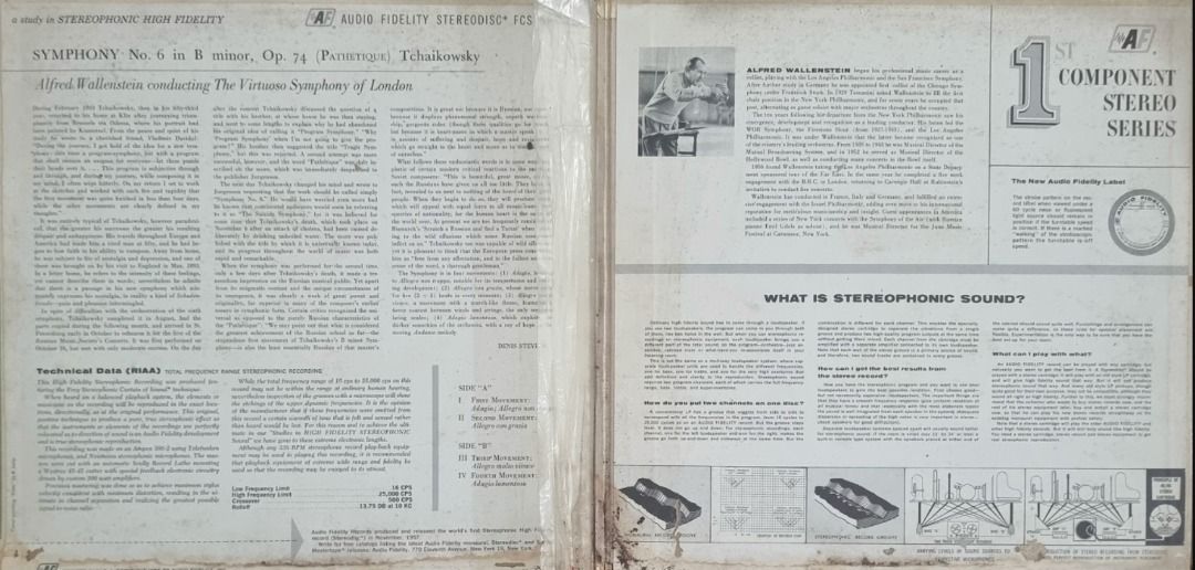💿 Symphony No. 6 in B Minor, Op. 74 “Pathétique” (Category: Vinyls) located in Caloocan City. Submitted by sunny_shineee (Listing ID 1465582439, Image 2). Description: Composer: Pyotr Ilyich Tchaikovsky Year: 1893 A classic recording of Tchaikovsky’s Symphony No. 6, Pathétique, one of his best-known symphonies. 📌 For more available vintage vinyl records, check our complete collection of 88 records here: 🔗 https://claude.ai/artifact/6ypQgEnCYrX