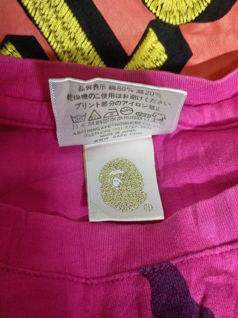 A Bathing Ape Camou Tshirt I Tee (Category: Shirts) located in Aguinaldo. Submitted by baguioukayukay2600 (Listing ID 1465592915, Image 3). Description: .