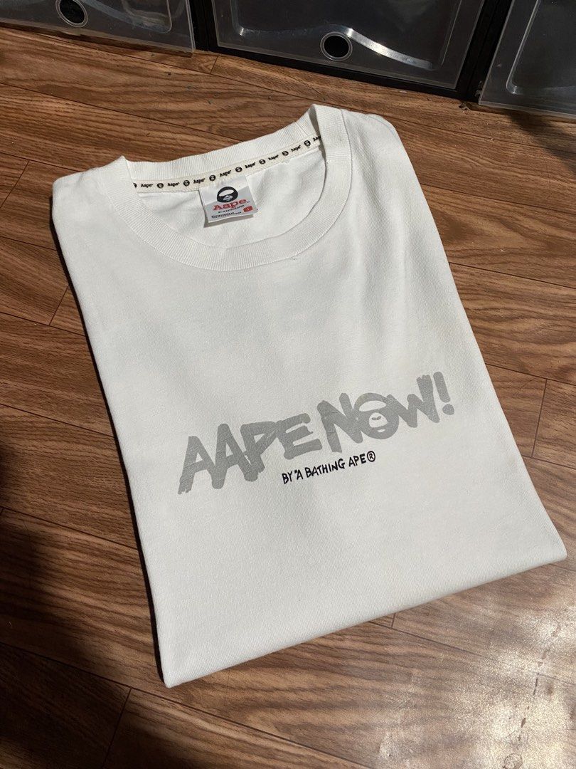 AAPE BY A BATHING APE FRESH CONDITION🔥 (Category: Tshirts & Polo Shirts ) located in Manila. Submitted by damnthrift (Listing ID 1465682535, Image 2). Description: 21x28📍 BEST FIT LARGE📍 EXCELLENT CONDITION‼️ .