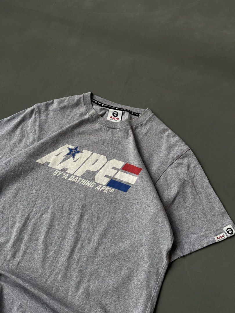 Aape By Bathing Ape Tee (Category: Activewear) located in Malasiqui. Submitted by blank_wave (Listing ID 1465673996, Image 2). Description: M on tag no issue 21x27 good condition 10/10 color rate.