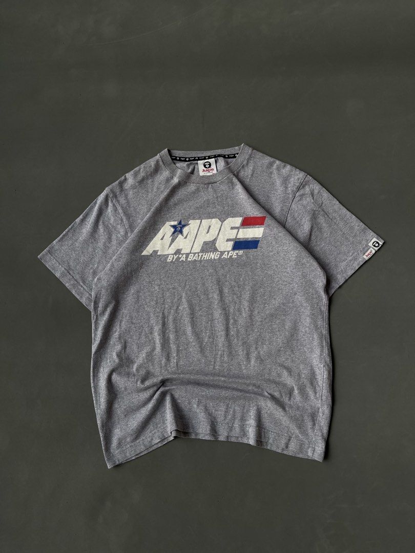 Aape By Bathing Ape Tee (Category: Activewear) located in Malasiqui. Submitted by blank_wave (Listing ID 1465673996, Image 1). Description: M on tag no issue 21x27 good condition 10/10 color rate.