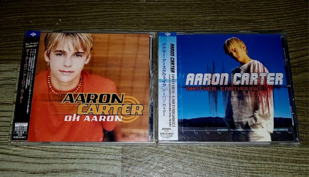 AARON CARTER CD JAPAN (Category: CDs & DVDs) located in Talavera. Submitted by thalifan46 (Listing ID 1465705900, Image 1). Description: AARON CARTER CD JAPAN 850 - OH AARON 850 - ANOTHER EARTHQUAKE NOTE : WAG NA LANG MAG MESSAGE KUNG HINDI NAMAN INTERESADO SA ITEM AT HANAP LANG AY KAKWENTUHAN.. WHAT YOU SEE IS WHAT YOU GET 100% ORIGINAL AUTHENTIC.. MOP : GCASH OR PALAWAN.. COURIER :LBC, JRS, J&T.. STRICTLY NO COD‼️.