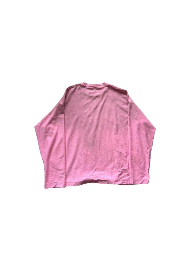 Acne Studios Pink Faded Long Sleeves (Category: Luxury Apparel) located in Manila. Submitted by snoopsydoopsy (Listing ID 1465616652, Image 2). Description: From Japan Thin fabric Perfect for Summer Size S Width: 21" - 23" Length: 27" Sleeves: 31" What you see is what you get Negotiable.
