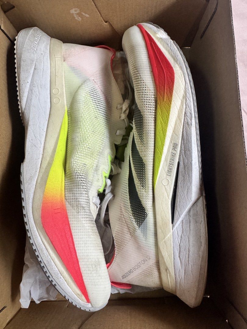 ADIDAS BOSTON 12 (Category: Sneakers) located in Cainta. Submitted by jayequerubin (Listing ID 1465601222, Image 1). Description: ADIDAS BOSTON 12 ORIGINAL Bought From Adidas BGC. Seldom used. Mileage is very low. This is US 8.5/UK 7/ JPN 255mm.