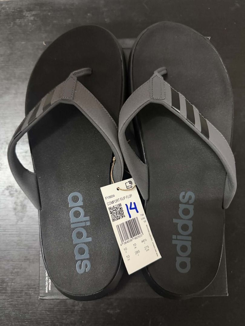 Adidas Comfort Flip Flops Black Grey (Category: Slippers & Slides) located in Minglanilla. Submitted by dthreestore (Listing ID 1465652463, Image 1). Description: ▪︎Php 1,350 ▪︎Brand New Authentic ▪︎Follow us on Facebook: D3 Store ▪︎Mode of Payment: Cash/Gcash 🚚 Maxim / J&T (Shipping fee will be shouldered by the buyer) 📍Meet-up (Minglanilla, Cebu) .