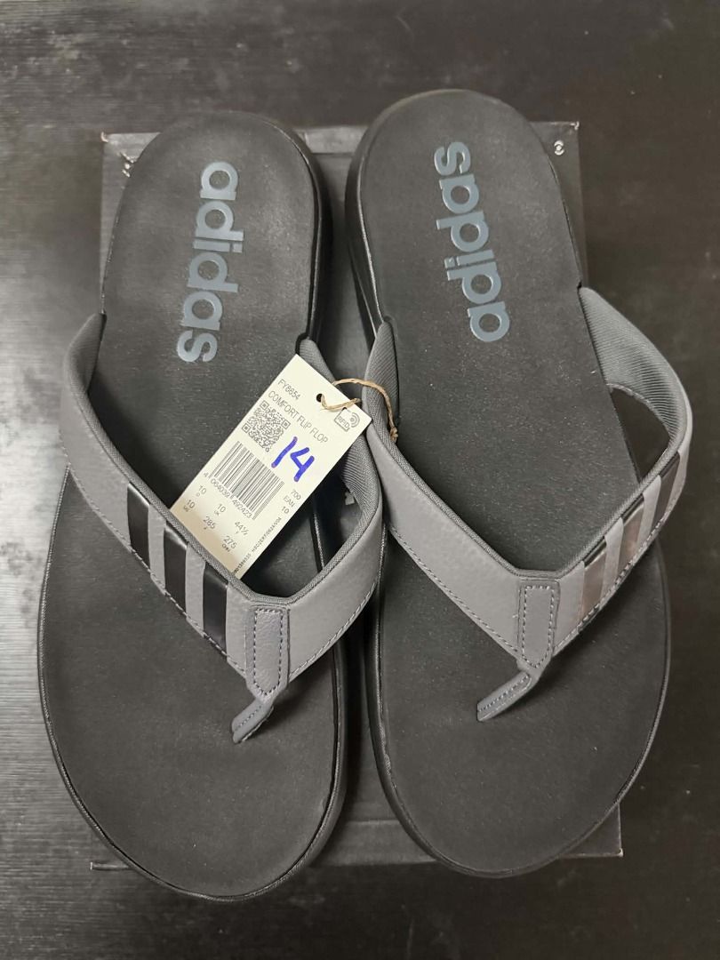 Adidas Comfort Flip Flops Black Grey (Category: Slippers & Slides) located in Minglanilla. Submitted by dthreestore (Listing ID 1465652463, Image 2). Description: ▪︎Php 1,350 ▪︎Brand New Authentic ▪︎Follow us on Facebook: D3 Store ▪︎Mode of Payment: Cash/Gcash 🚚 Maxim / J&T (Shipping fee will be shouldered by the buyer) 📍Meet-up (Minglanilla, Cebu) .