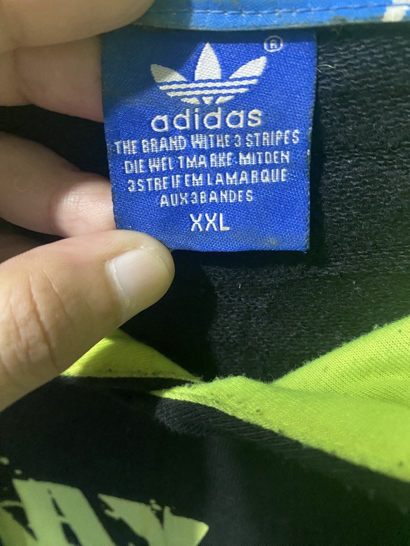Adidas hoodie jacket (Category: Coats, Jackets and Outerwear) located in Binan City. Submitted by rnj_affordable (Listing ID 1465705556, Image 3). Description: needwash lang.